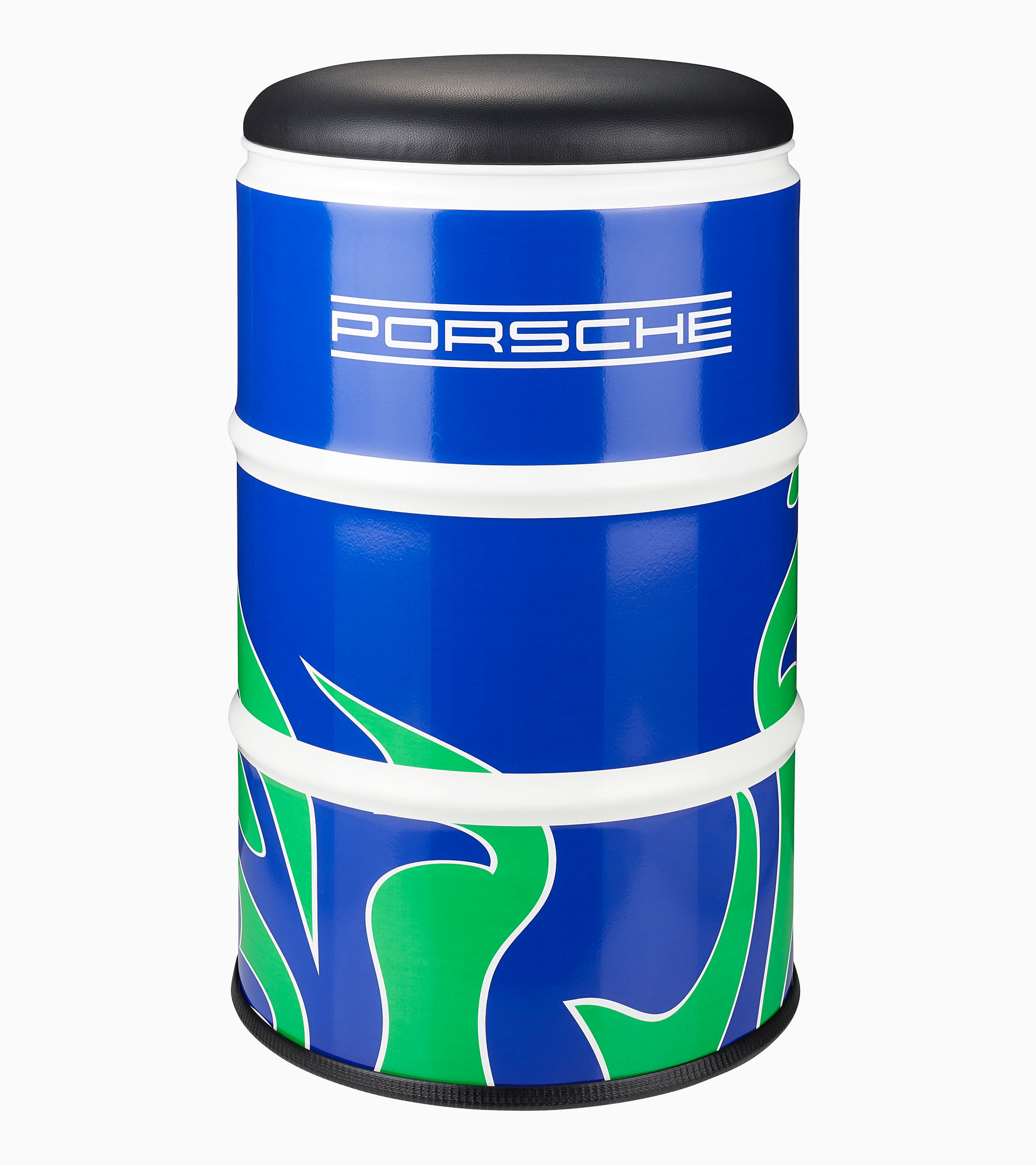 Пуф бочка фіолетова зелена Психоделічна Martini Racing