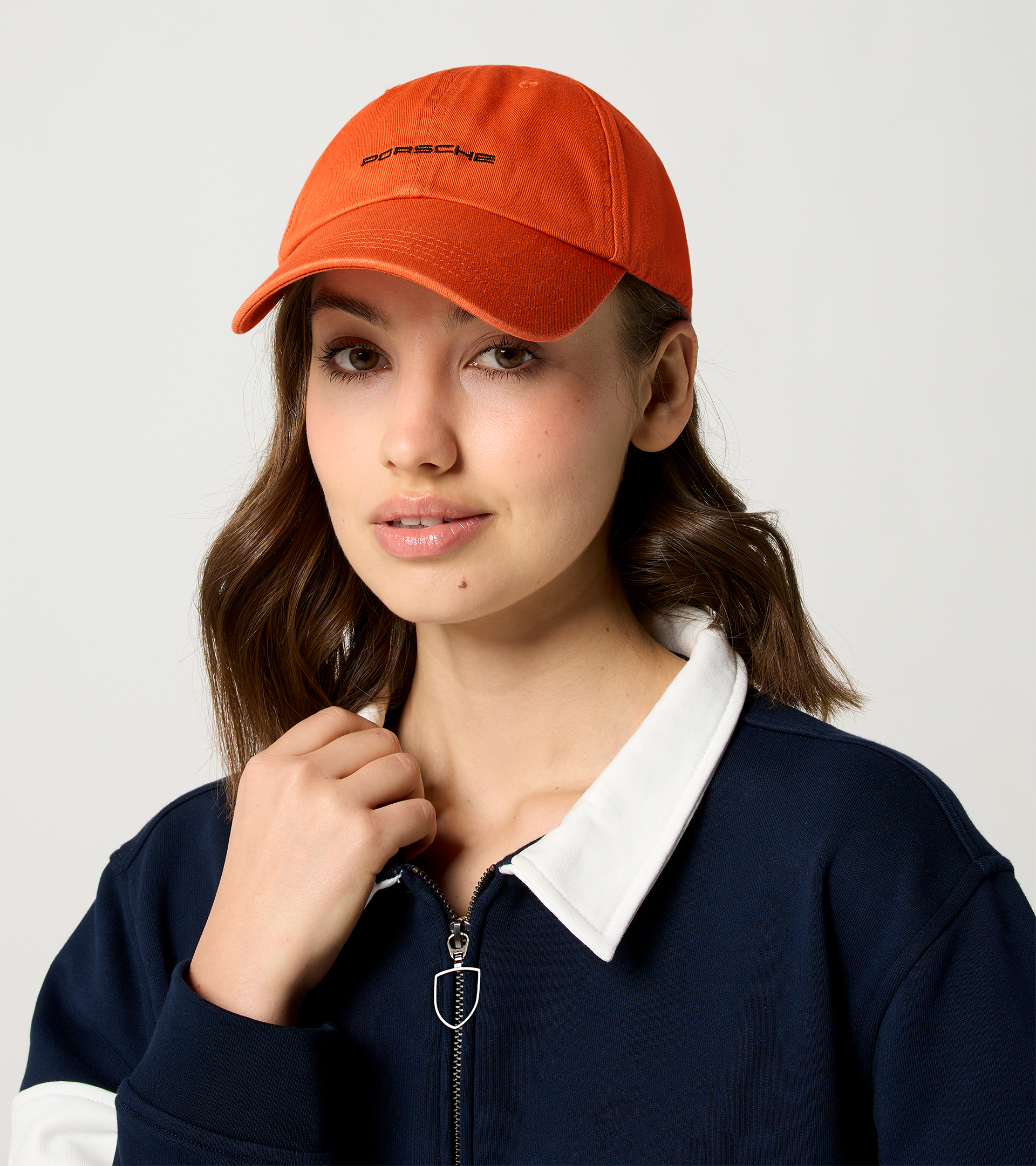 Кепка Porsche, унісекс, Fanwear, Retro, помаранчева